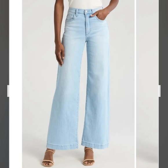 Joe's Jeans Denim - Joe's High Rise Wide Leg Jeans in El Salvador Size 29